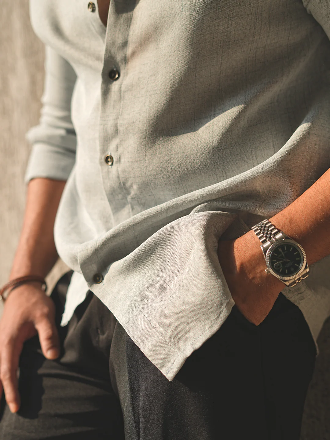 SOLSTICE LINEN SHIRT - Image 8