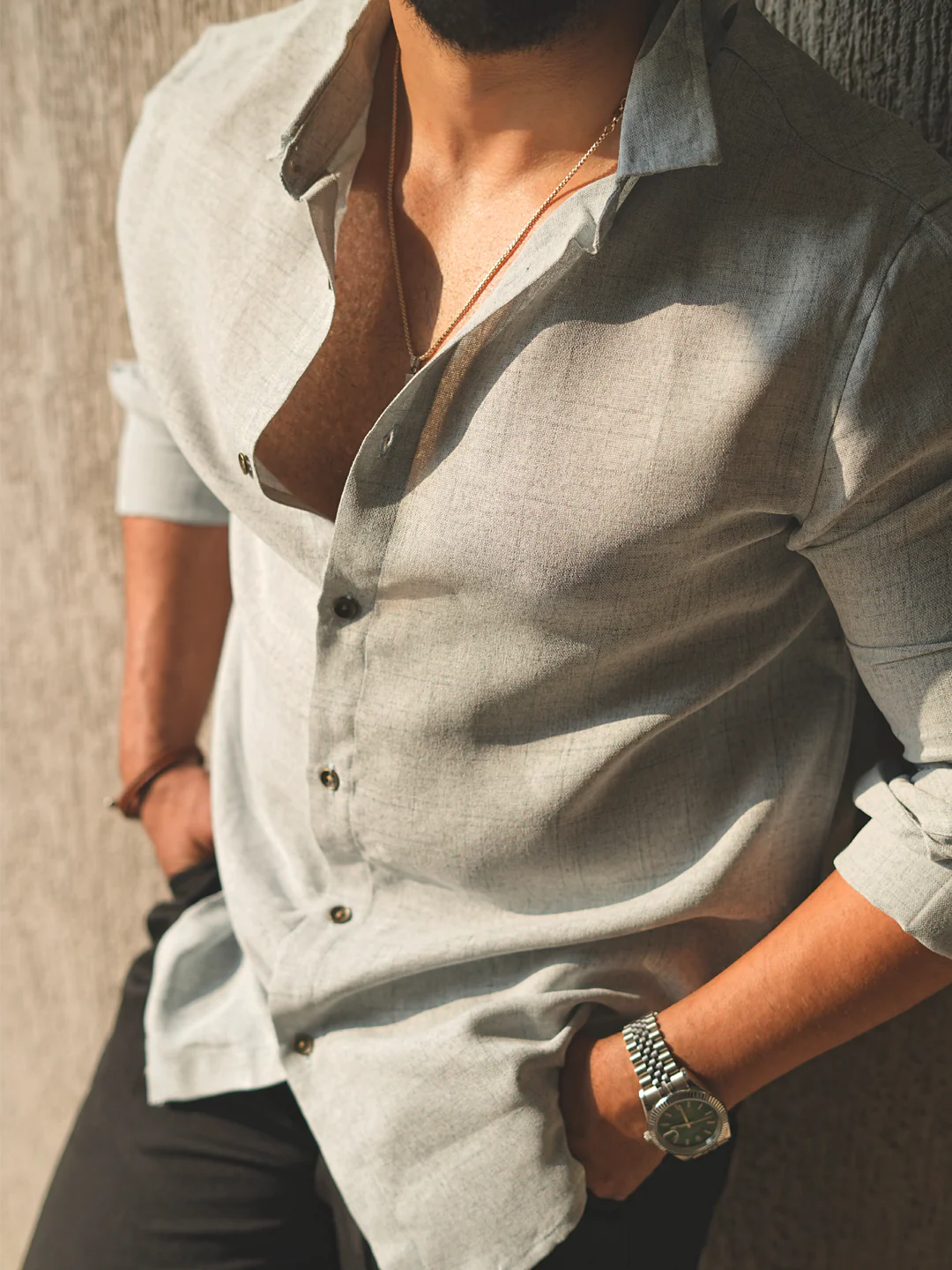 SOLSTICE LINEN SHIRT - Image 9