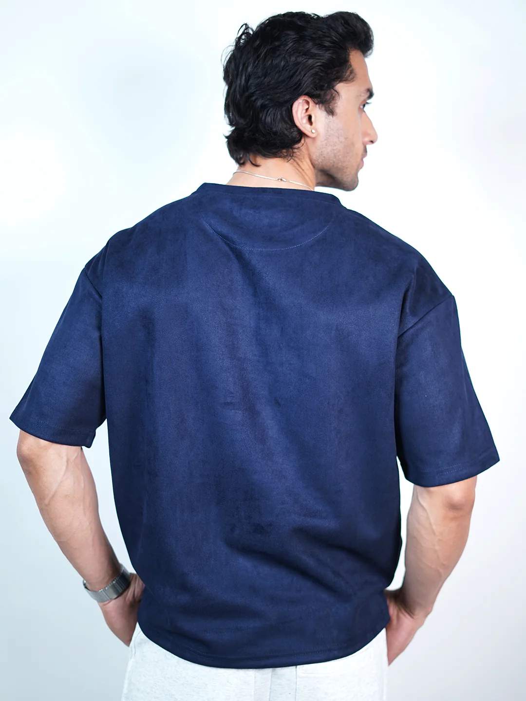 SUEDE EMBROIDERED OVERSIZED TSHIRT - Image 47