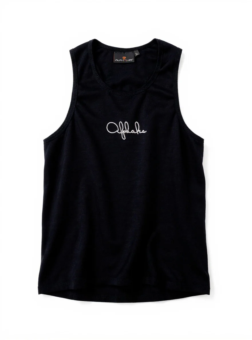 THE GLADIATOR RIBBED VEST 2PC PACK LIGHT GREY/BLACK - Image 6