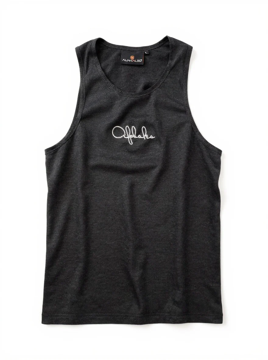 THE GLADIATOR 2.0 RIBBED VEST 2 PC PACK Navy Blue/Dark Grey - Image 3