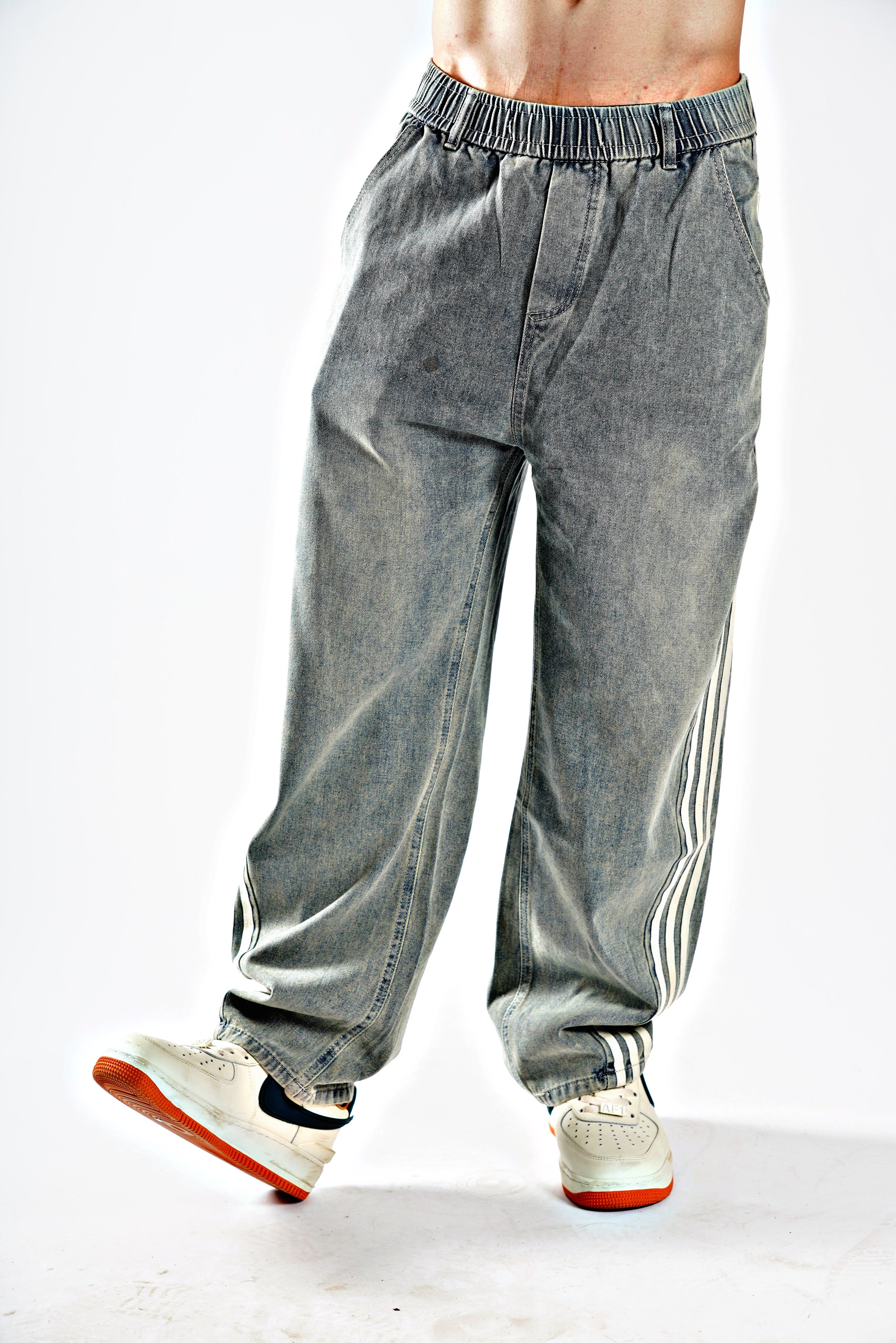 Tri Alpha™ Baggy Fit Denim Joggers - Image 4