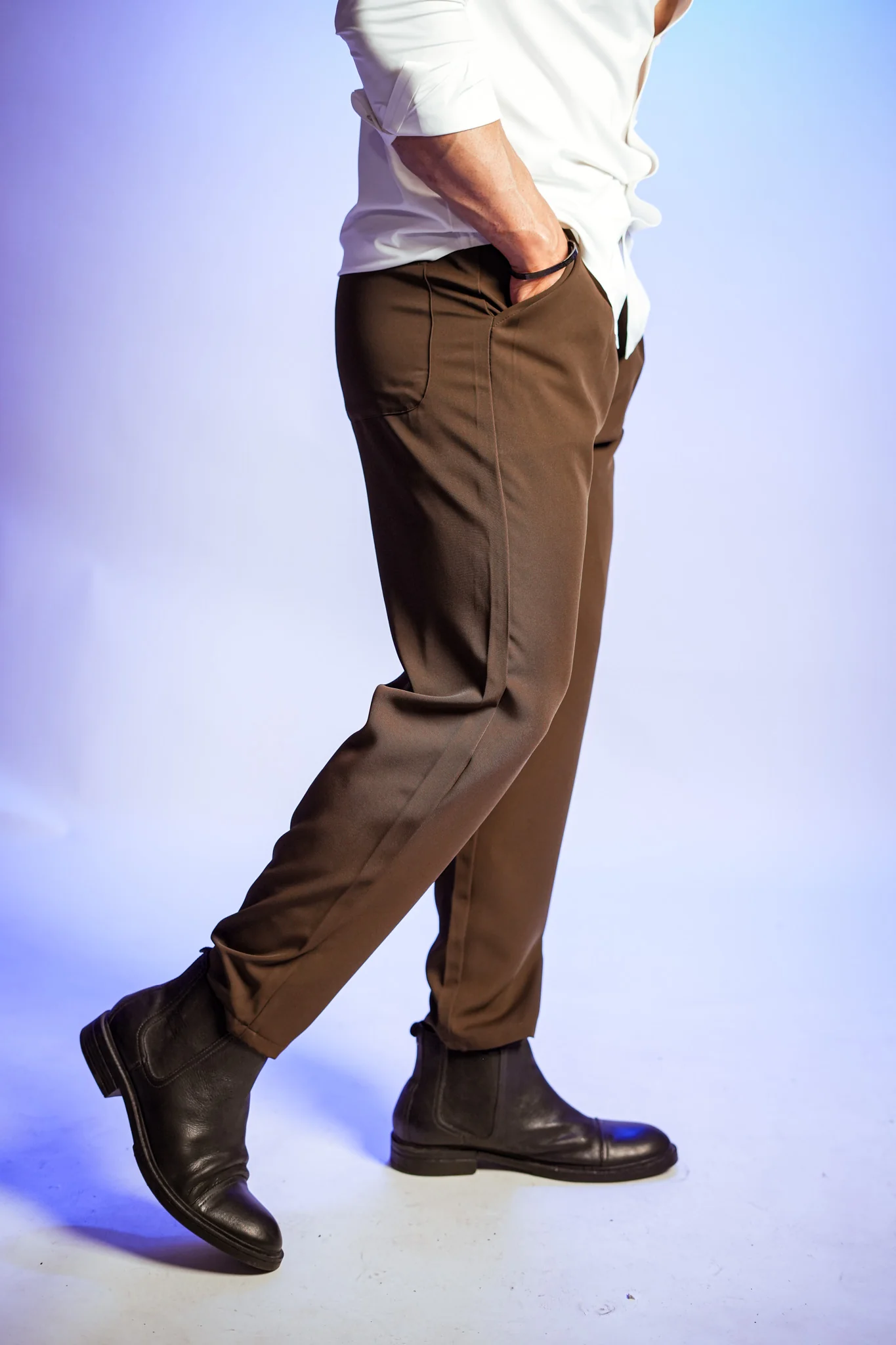 VELAR ICE-SILK TROUSERS — Ultra-Luxury Draped Fit - Image 6