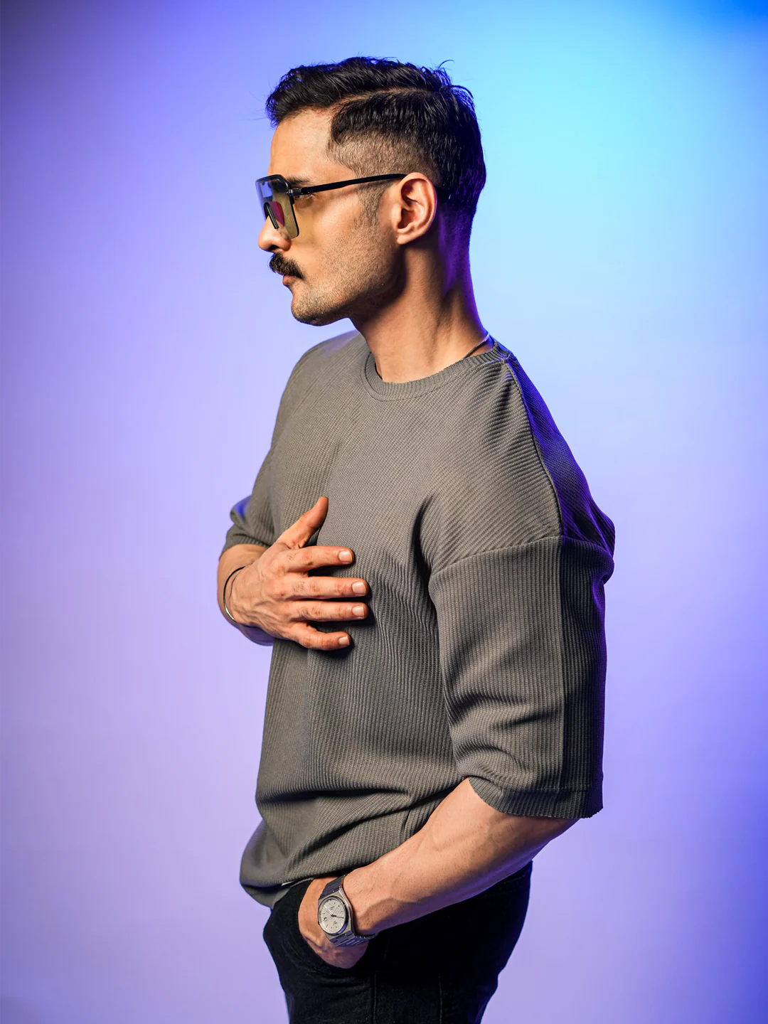 Zen Ribbed T-Shirt - Image 10