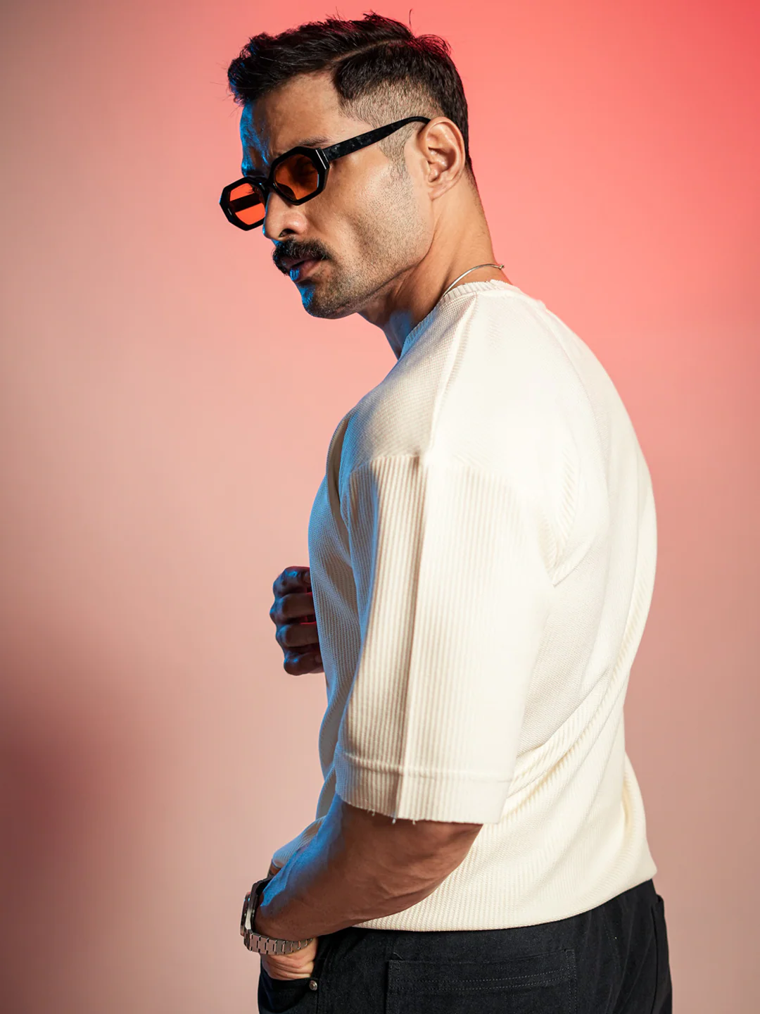 Zen Ribbed T-Shirt - Image 23